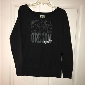 OREGON DUCKS Black long sleeve